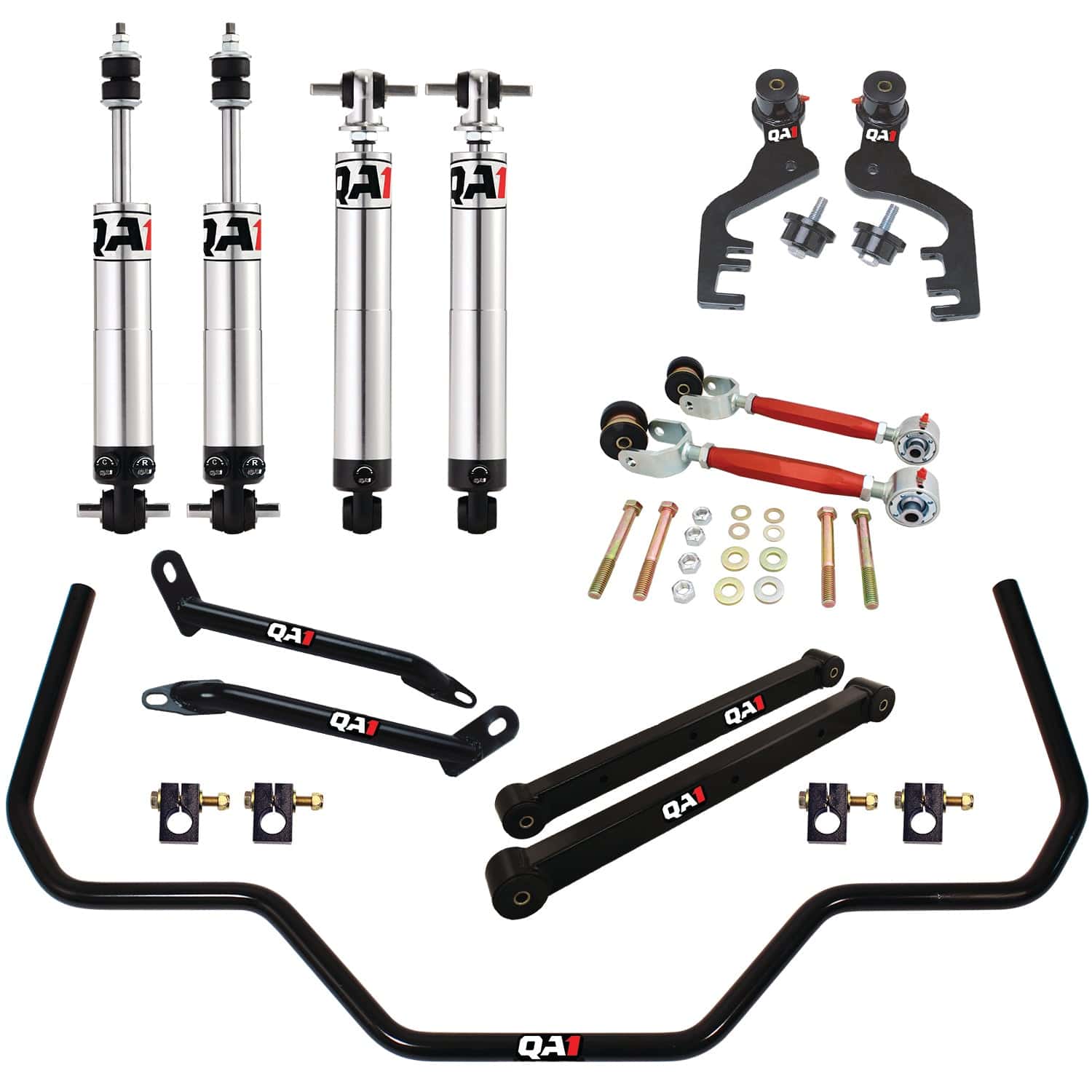 QA1 Level 1 Drag Suspension Kit with Shocks - 1969-1972 Pontiac Grand Prix DK21-GMG2
