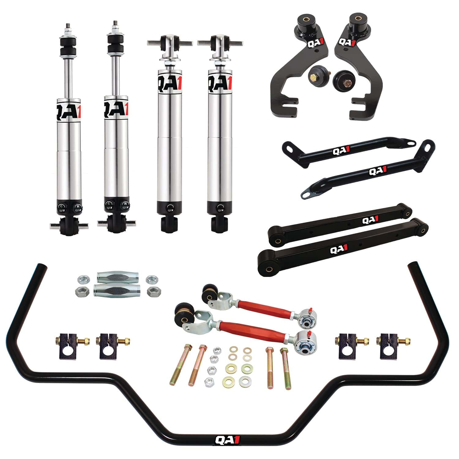 QA1 Level 1 Drag Suspension Kit with Shocks - 1982-1988 Chevrolet Monte Carlo DK21-GMG1
