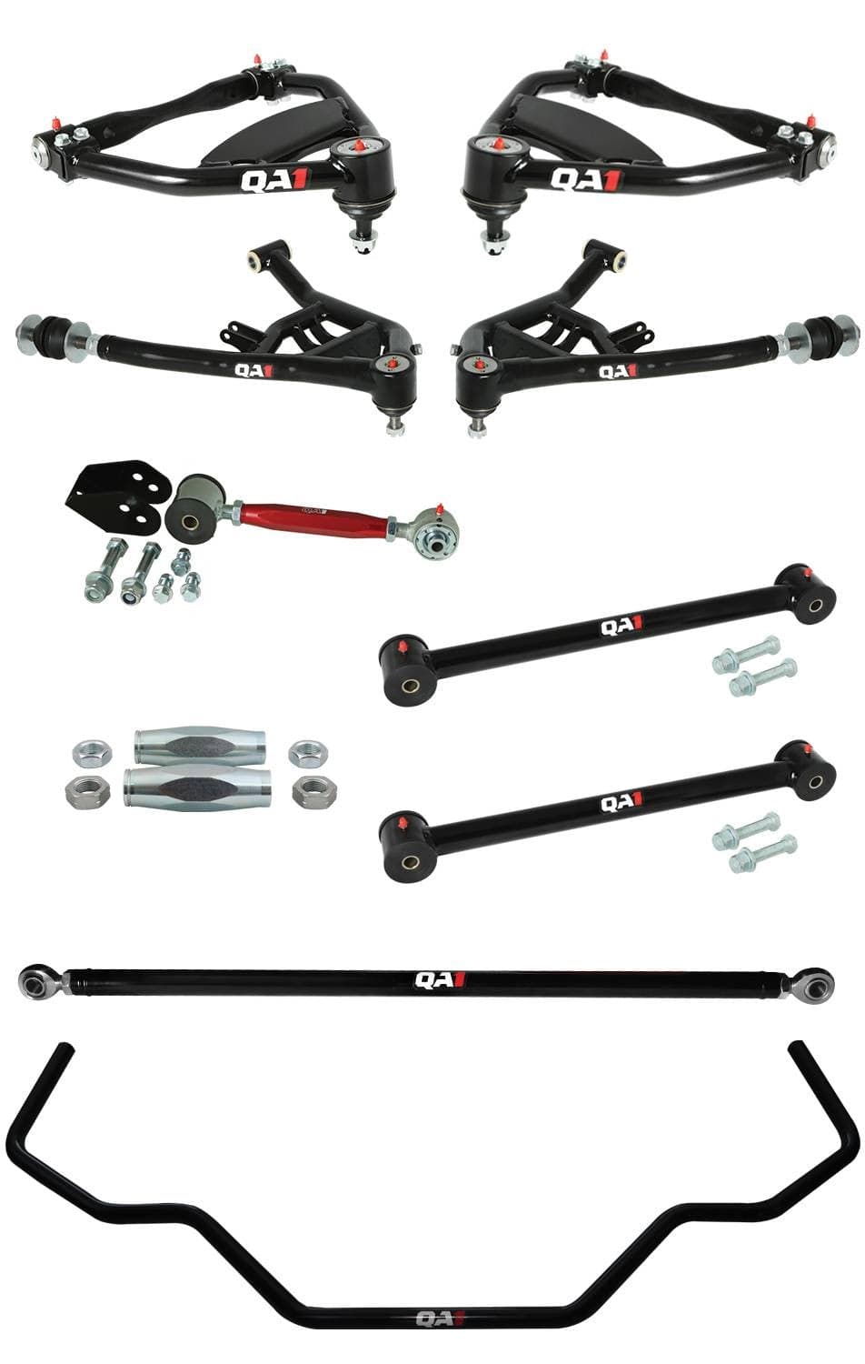 QA1 Level 1 Drag Suspension Kit without Shocks - 1965-1968 Chevrolet Biscayne DK11-GMB2