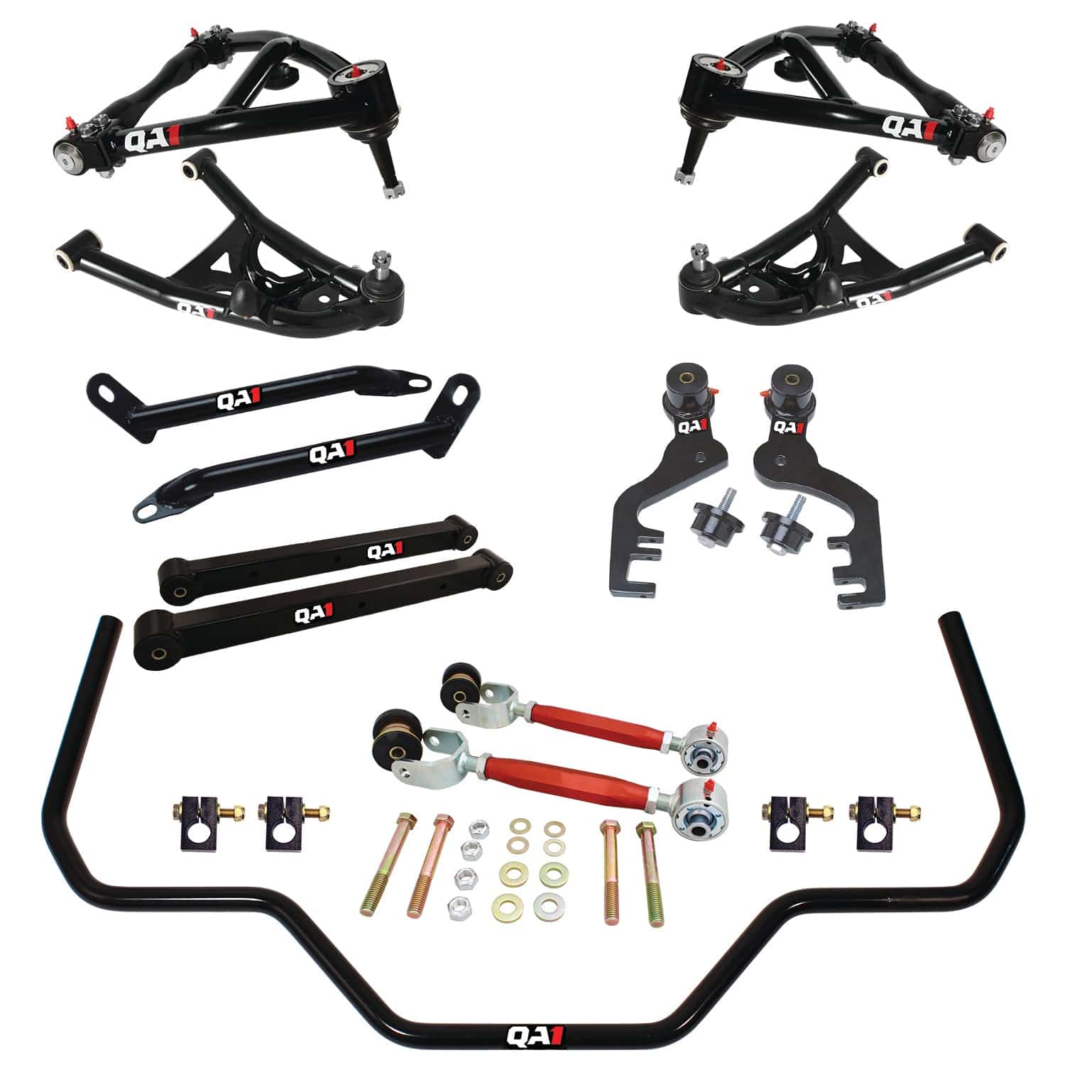 QA1 Level 1 Drag Suspension Kit without Shocks - 1970-1972 Chevrolet Monte Carlo DK31-GMG2