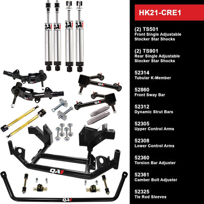QA1 Level 1 Suspension Handling Kit - Torsion Bar - 1970-1974 Dodge Challenger HK21-CRE1
