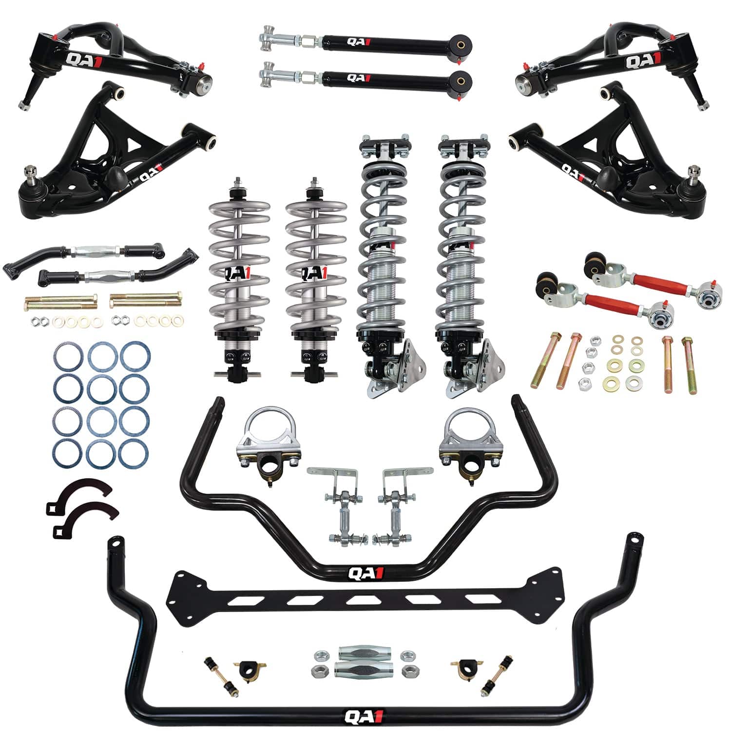 QA1 Level 2 Big Wheel Handling Suspension Kit - Double Adjustable - 1985-1988 Oldsmobile Cutlass BW02-GMG1