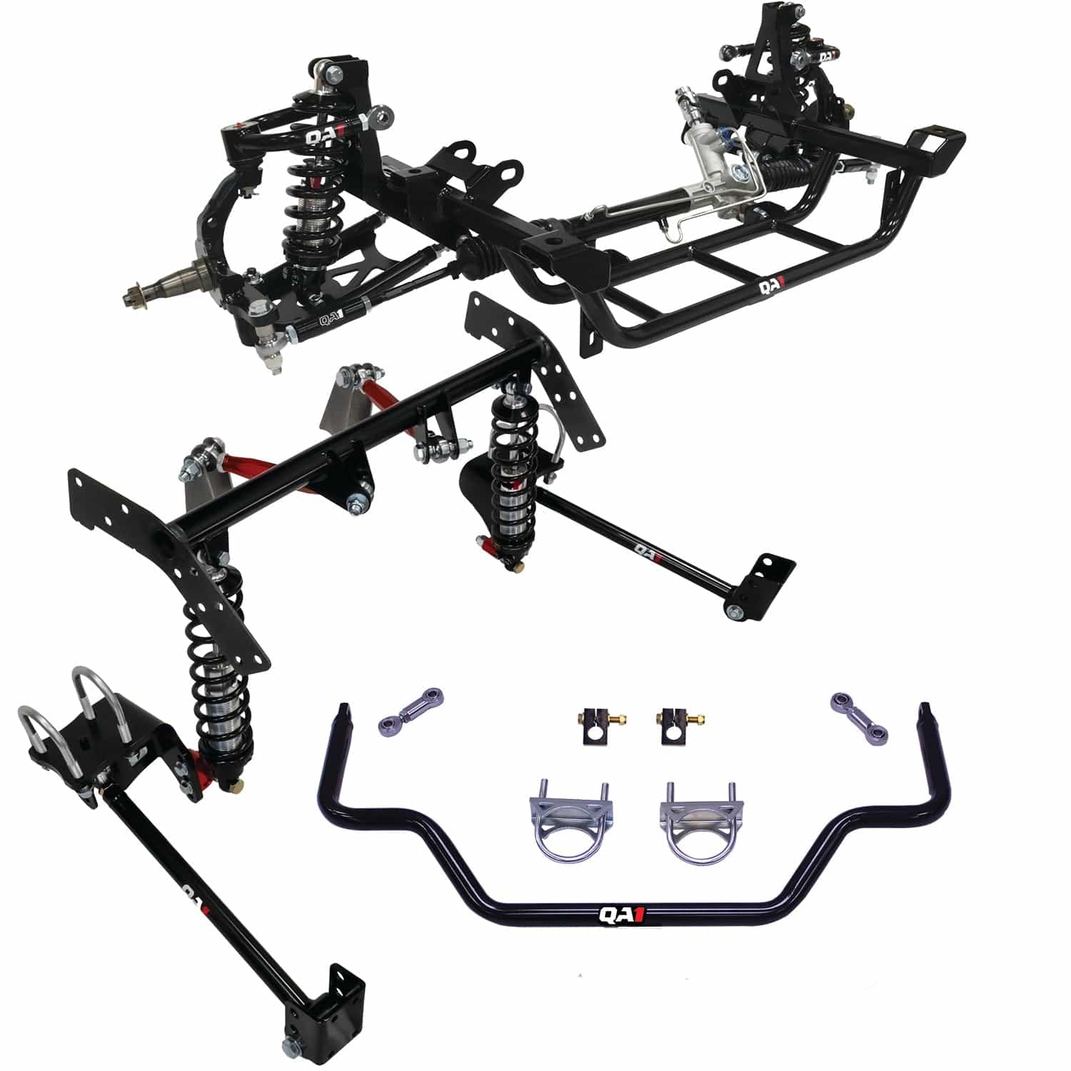 QA1 Level 2 Drag Suspension Kit, 0-2" Drop - 1966-1967 Dodge Coronet DK22-CRB2