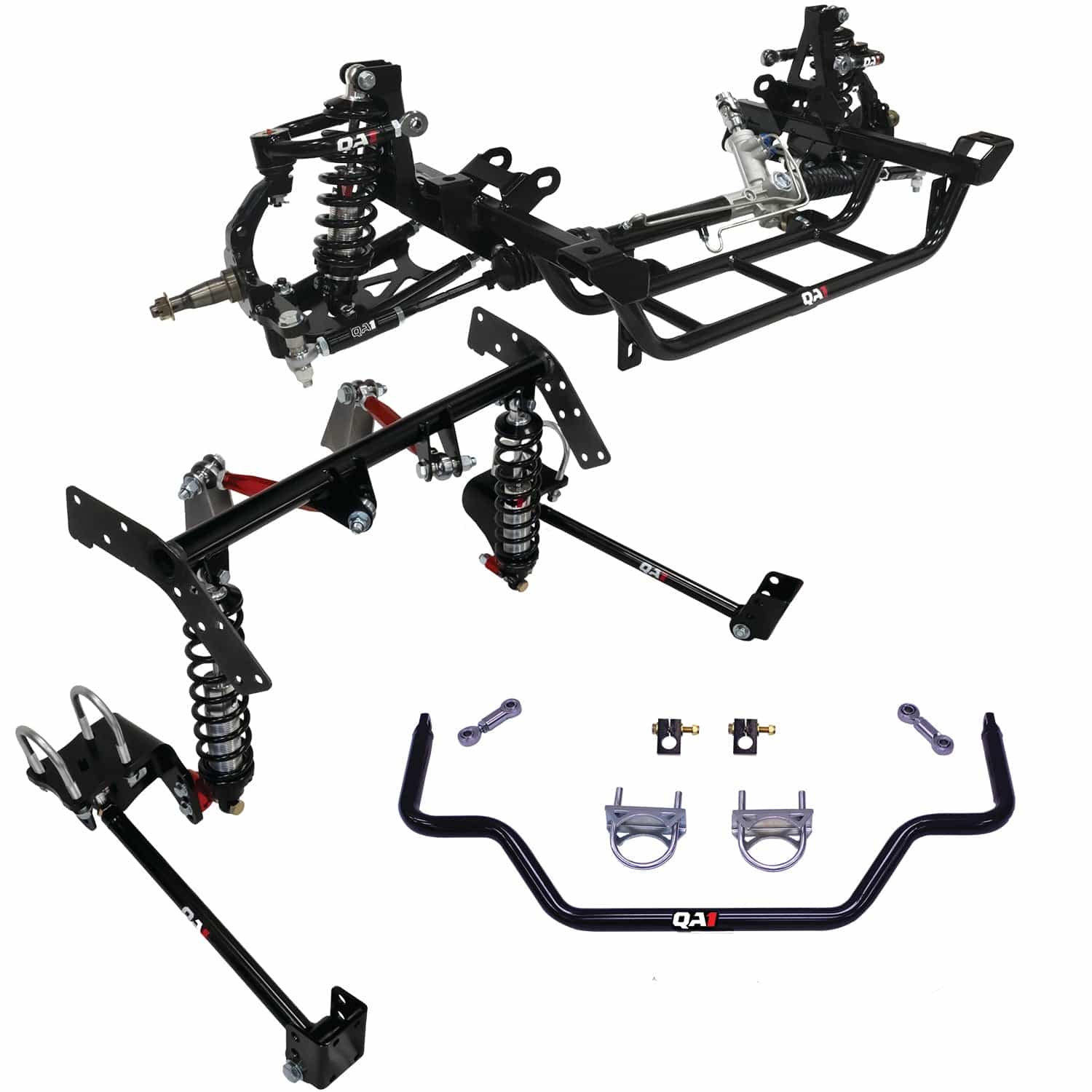 QA1 Level 2 Drag Suspension Kit, 0-2" Drop - 1970-1974 Dodge Challenger DK22-CRE1
