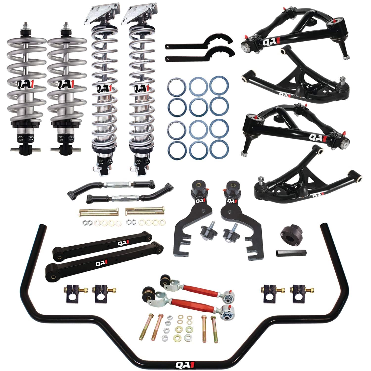 QA1 Level 2 Drag Suspension Kit with Shocks - 1970-1972 Chevrolet Monte Carlo DK22-GMG2