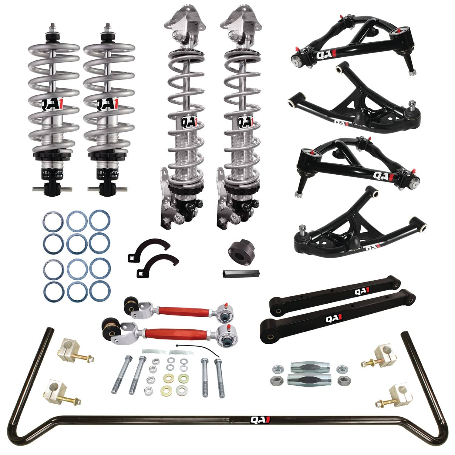 QA1 Level 2 Drag Suspension Kit with Shocks - 1978-1992 Oldsmobile Custom Cruiser DK22-GMB4