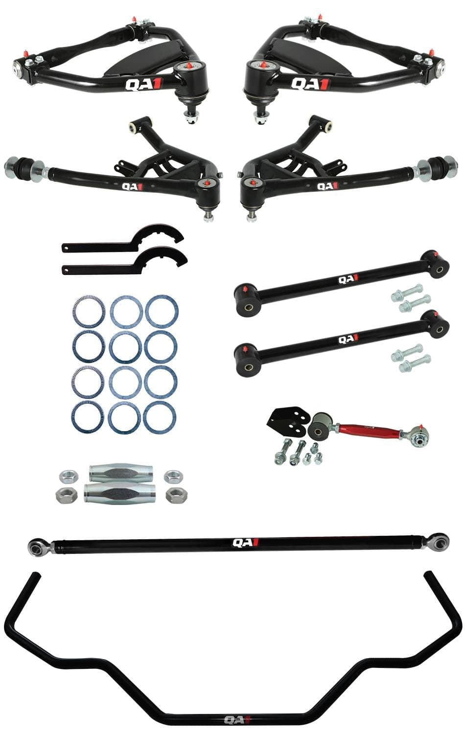 QA1 Level 2 Drag Suspension Kit without Shocks - 1965-1968 Chevrolet Impala DK12-GMB2