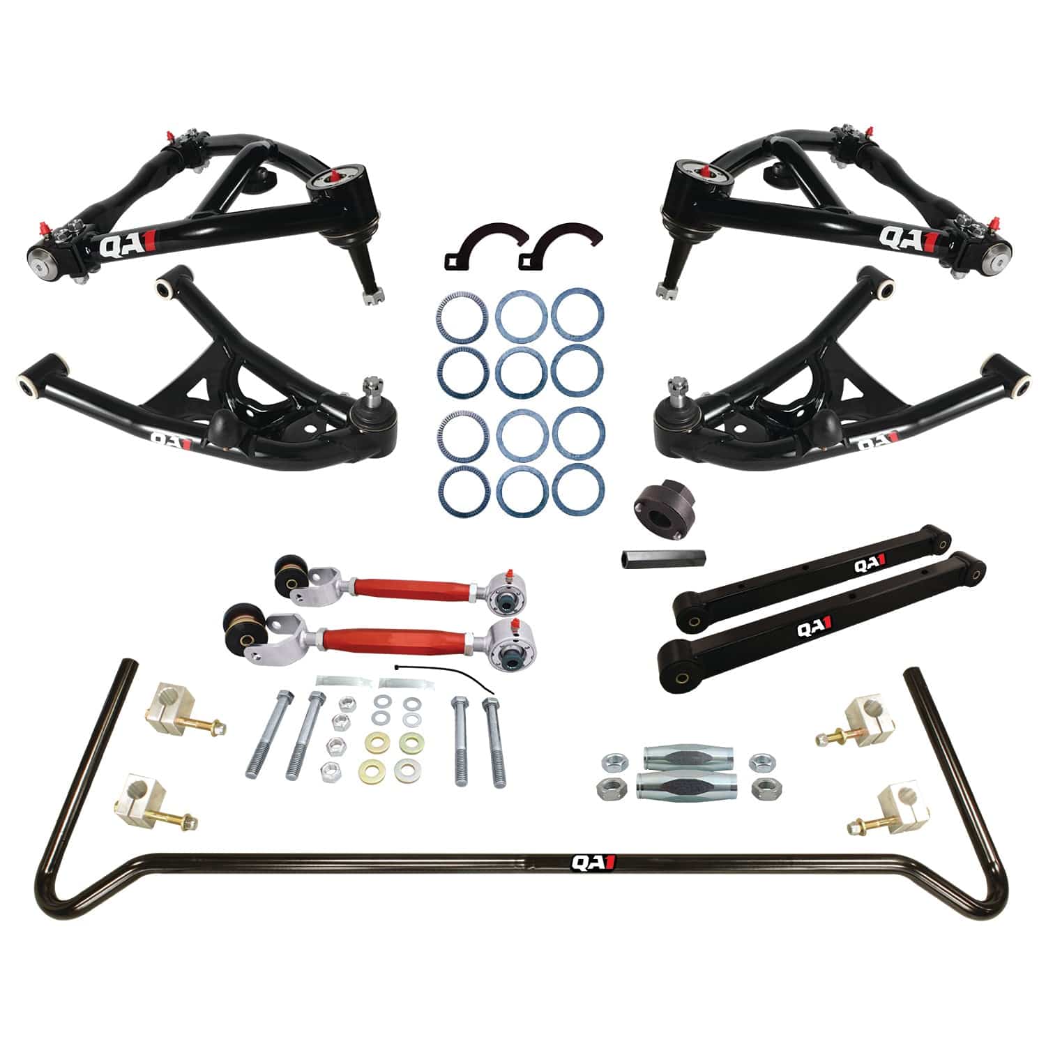 QA1 Level 2 Drag Suspension Kit without Shocks - 1978-1986 Pontiac Parisienne DK32-GMB4