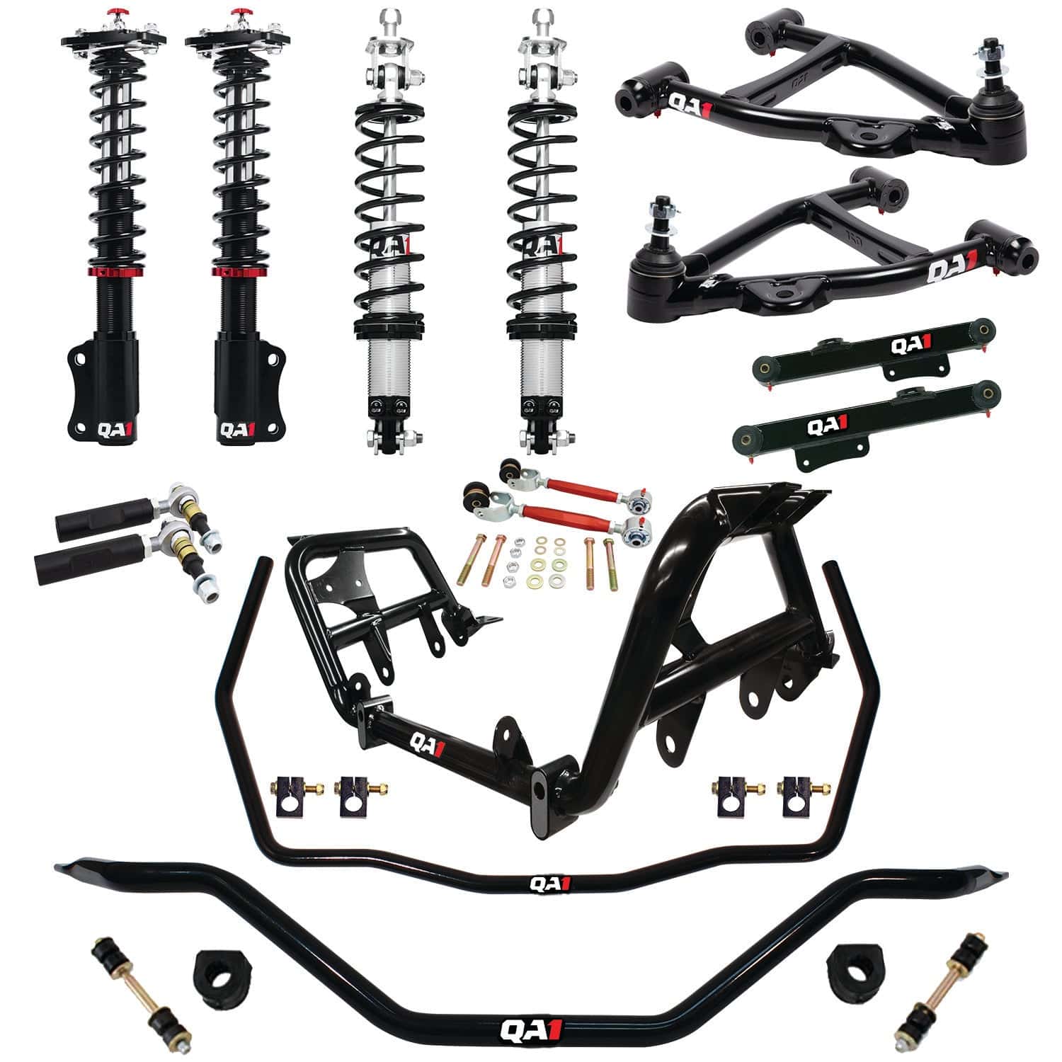 QA1 Level 2 Handling Suspension Kit, Narrow Stance - 1979-1986 Ford Mustang HK42-FMM1
