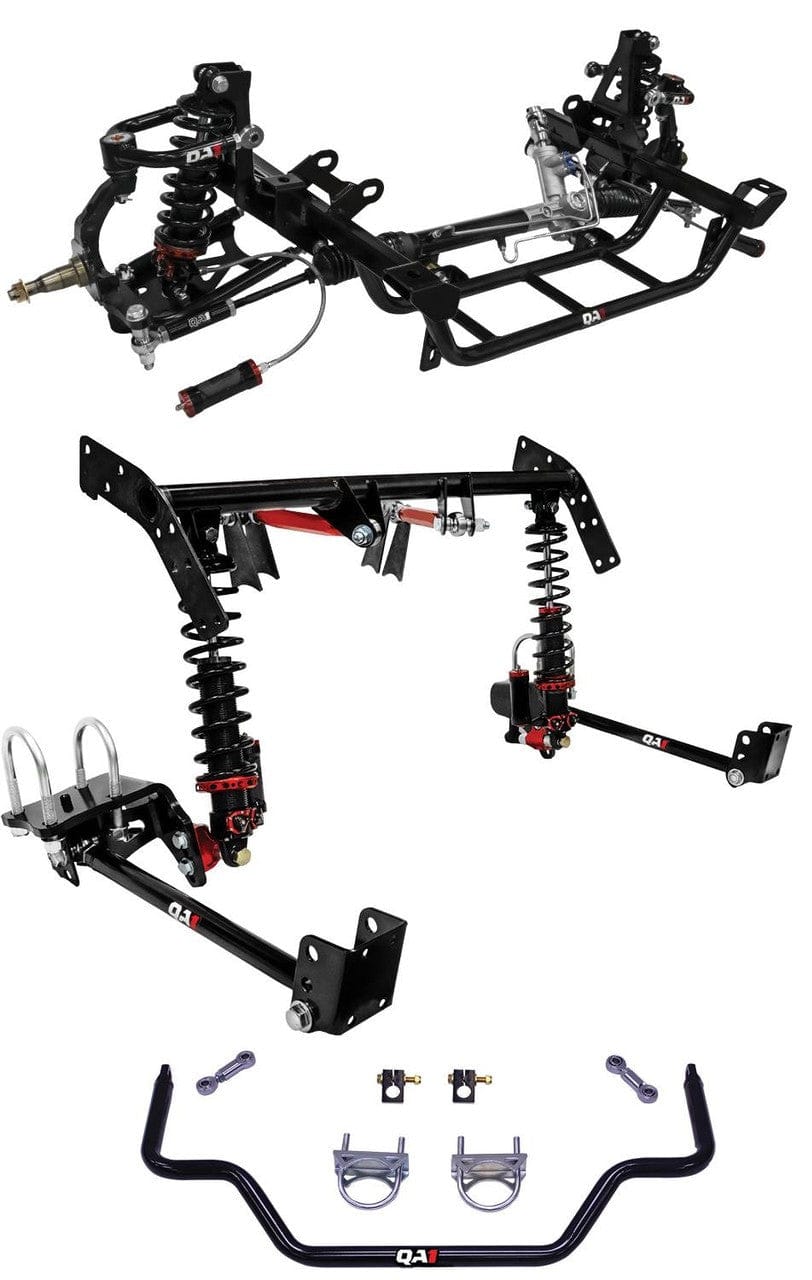 QA1 Level 3 Drag Suspension Kit, 0-2" Drop - 1970-1974 Dodge Challenger DK23-CRE1
