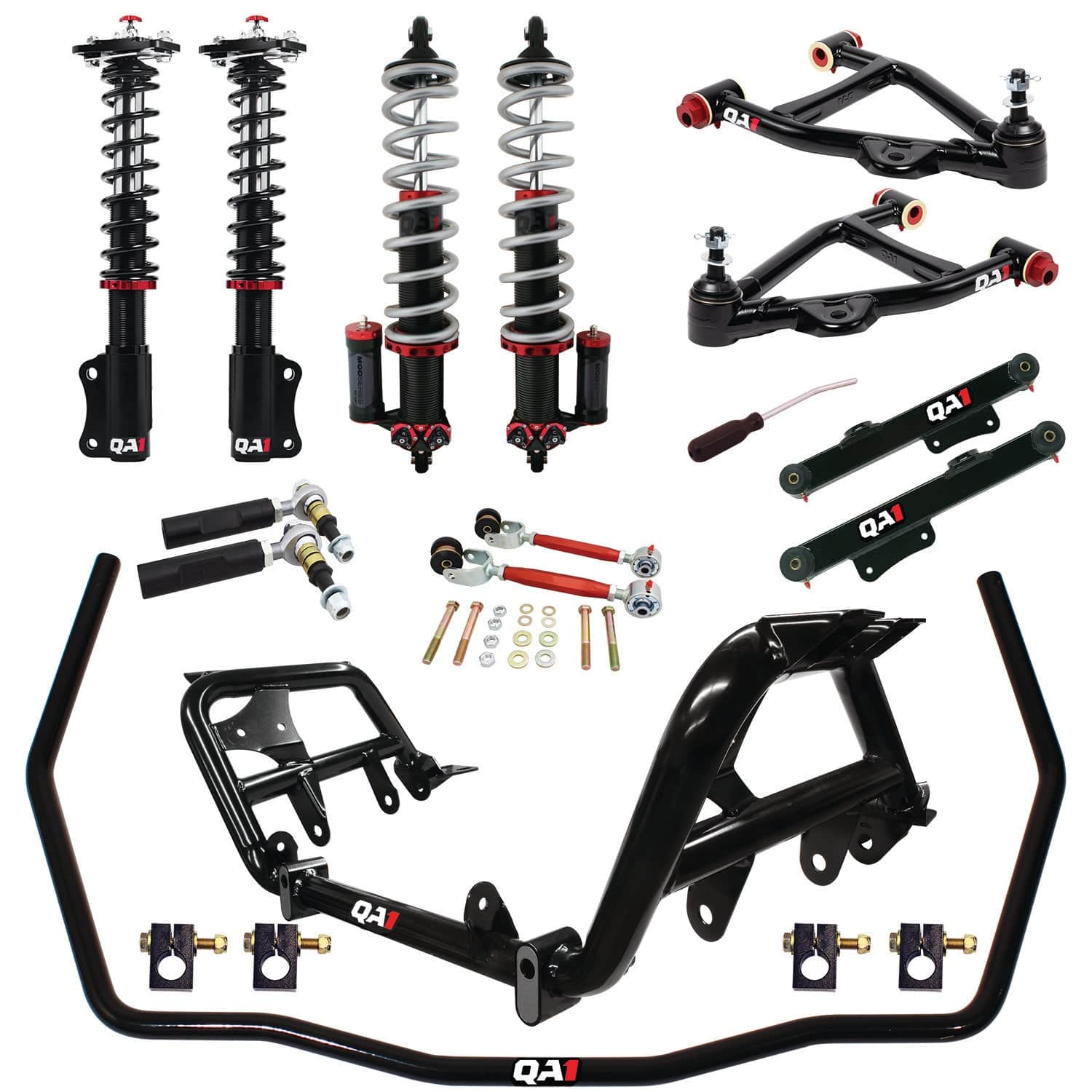 QA1 Level 3 Drag Suspension Kit - 1994-2004 Ford Mustang DK43-FMM4