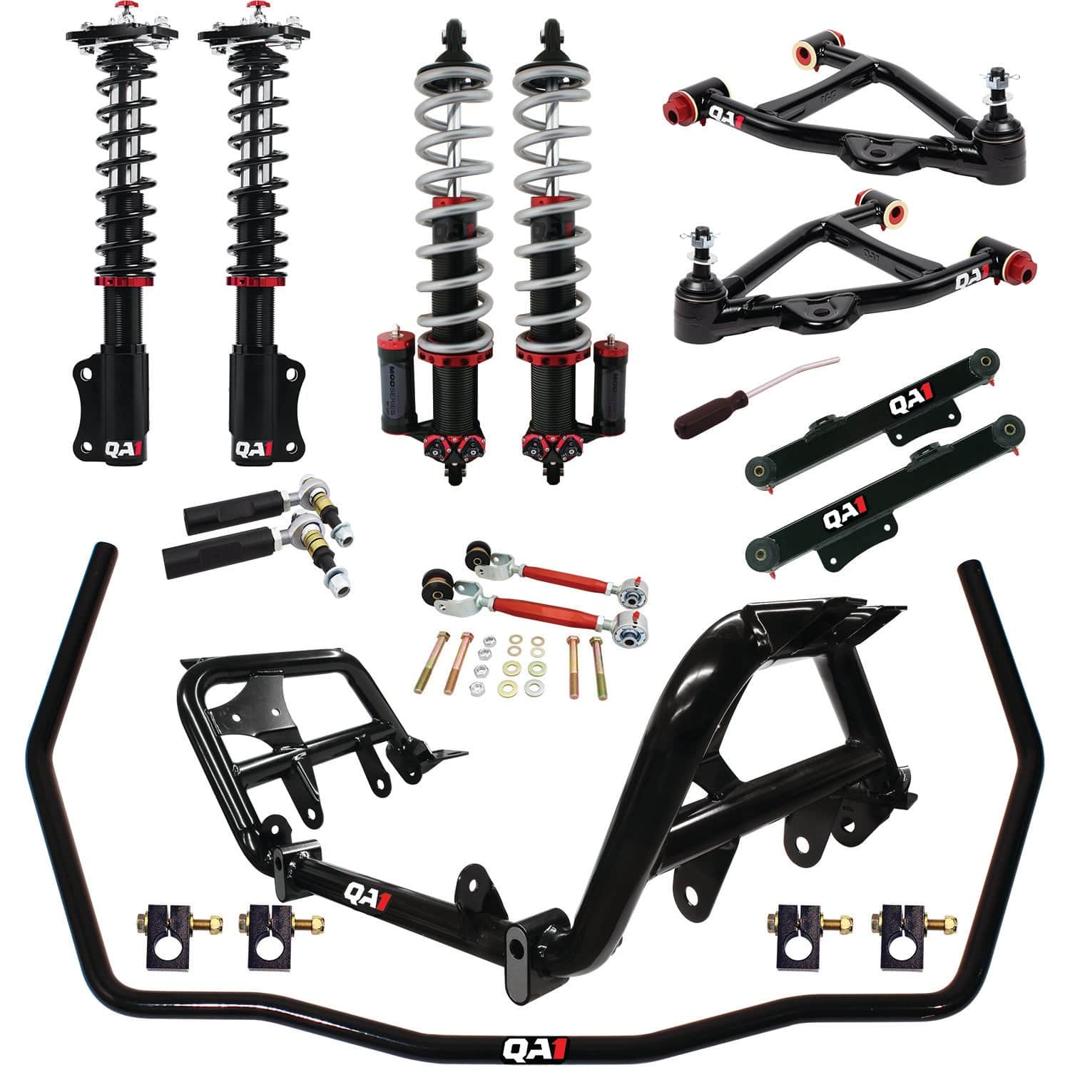 QA1 Level 3 Drag Suspension Kit - Narrow Stance - 1979-1986 Ford Mustang DK43-FMM1