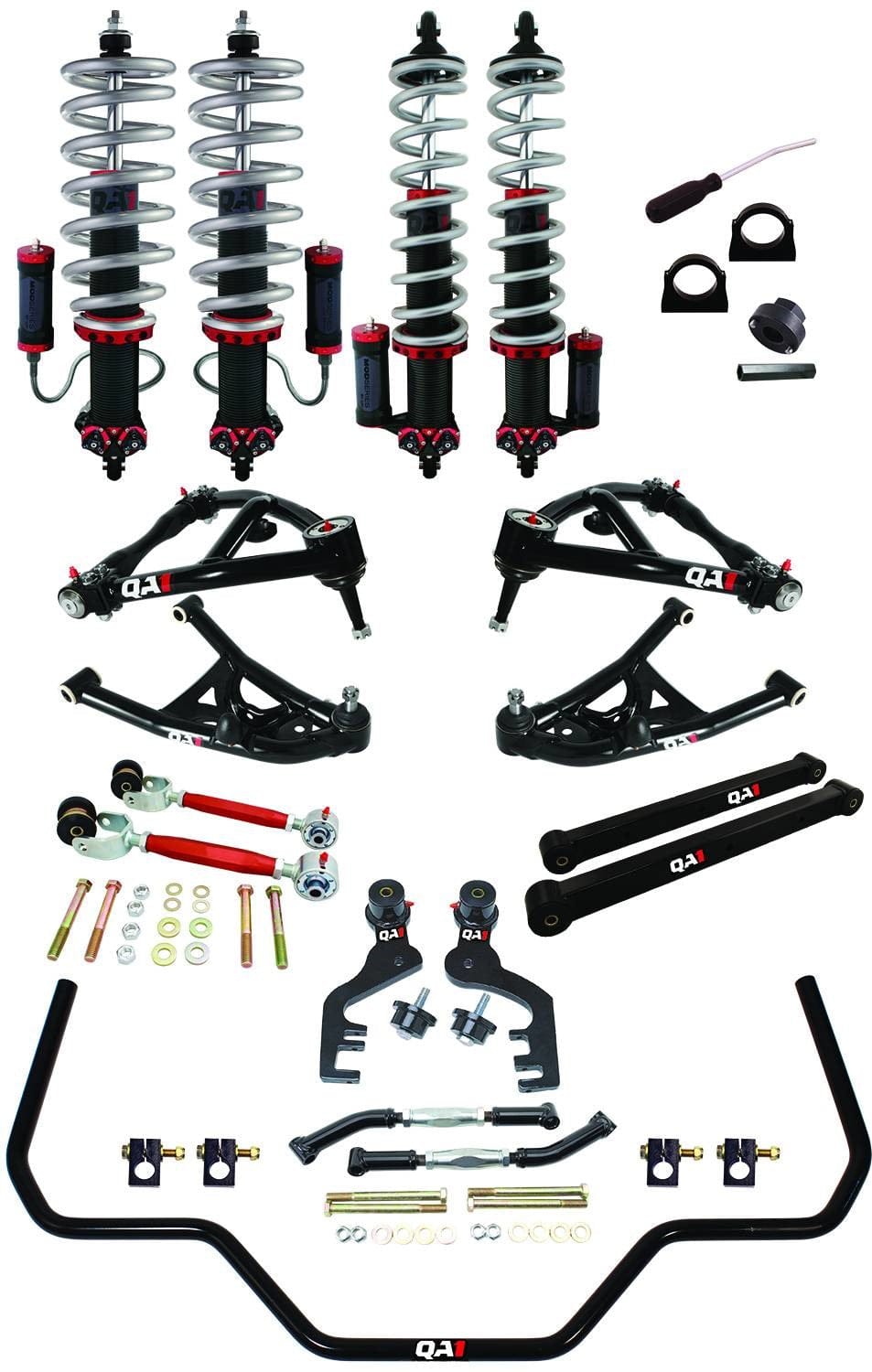 QA1 Level 3 Drag Suspension Kit with Shocks - 1969-1972 Buick Skylark DK23-GMA2