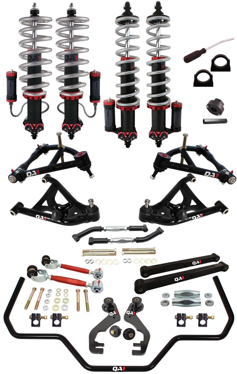 QA1 Level 3 Drag Suspension Kit with Shocks - 1981-1982 Chevrolet Malibu DK23-GMG1