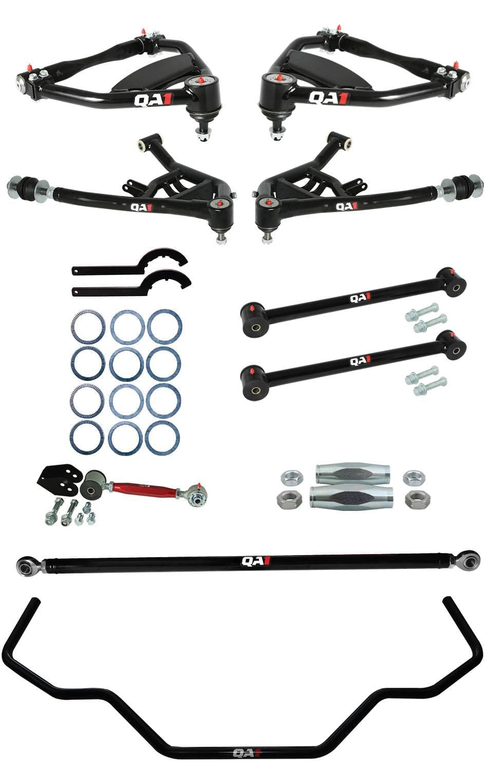 QA1 Level 3 Drag Suspension Kit without Shocks - 1969-1970 Chevrolet Impala DK13-GMB3