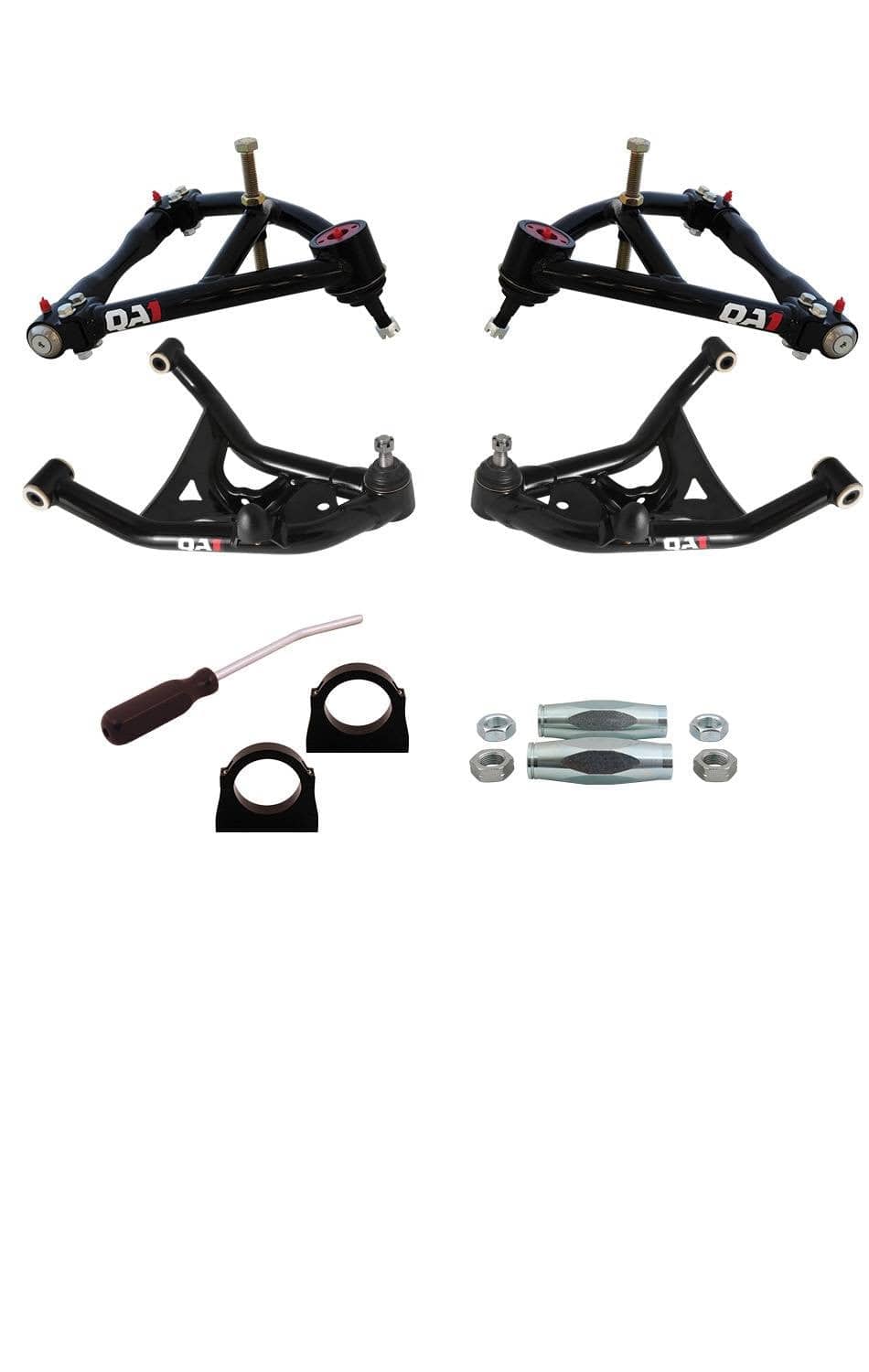 QA1 Level 3 Drag Suspension Kit without Shocks - 1975-1979 Oldsmobile Omega DK33-GMX3