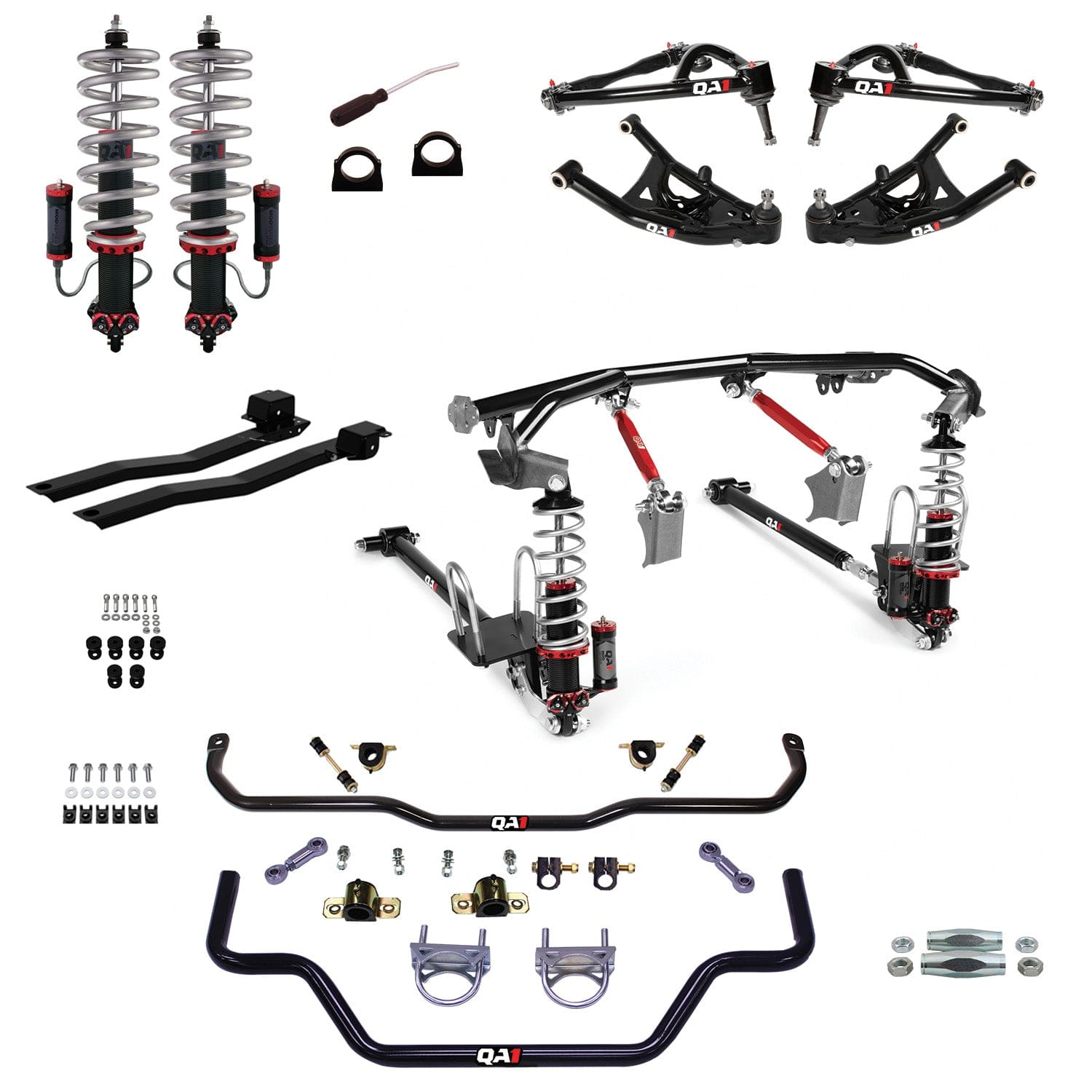 QA1 Level 3 Full Vehicle Handling Suspension Kit - 1967-1969 Pontiac Firebird HK43-GMF1