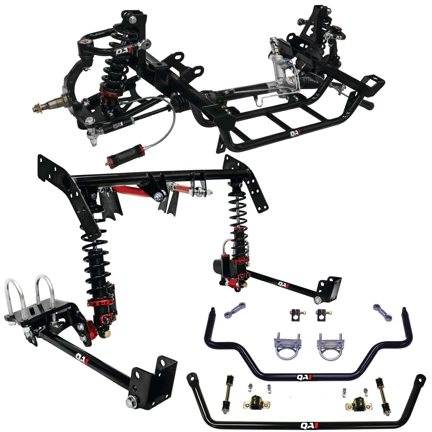 QA1 Level 3 Handling Suspension Kit, 0-2" Drop - 1967-1969 Plymouth Barracuda HK23-CRA2