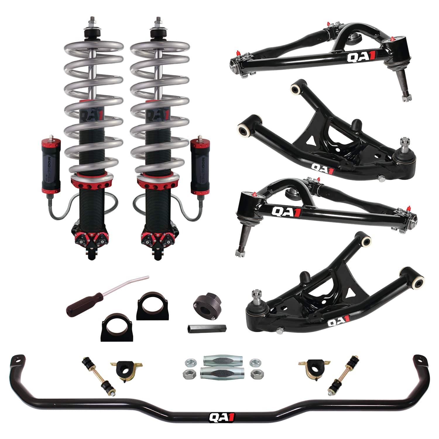 QA1 Level 3 Handling Suspension Kit with Shocks - 1967-1969 Chevrolet Camaro HK23-GMF1