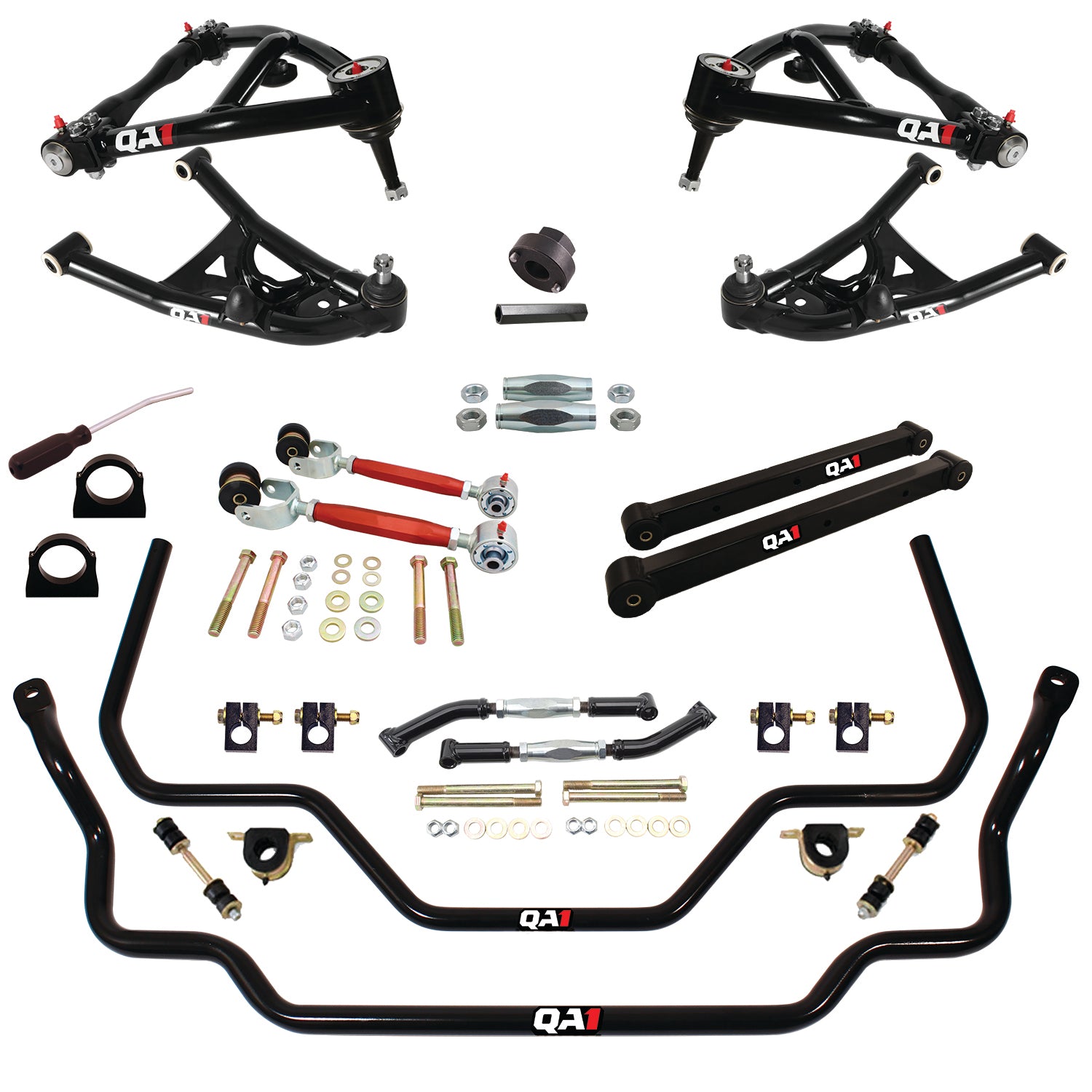 QA1 Level 3 Handling Suspension Kit without Shocks - 1964-1967 Chevrolet Chevelle HK33-GMA1