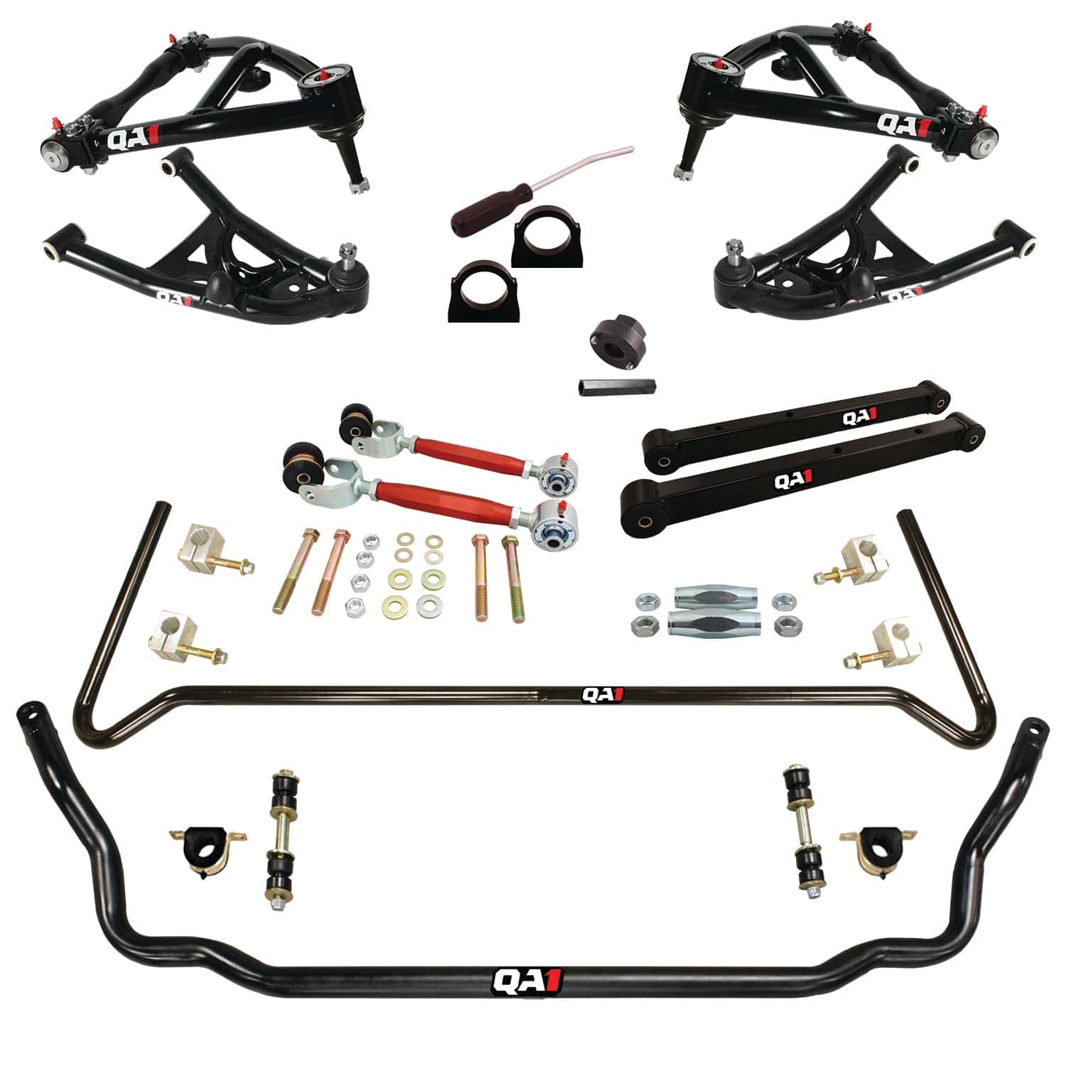QA1 Level 3 Handling Suspension Kit without Shocks - 1973 Chevrolet Chevelle HK33-GMA3