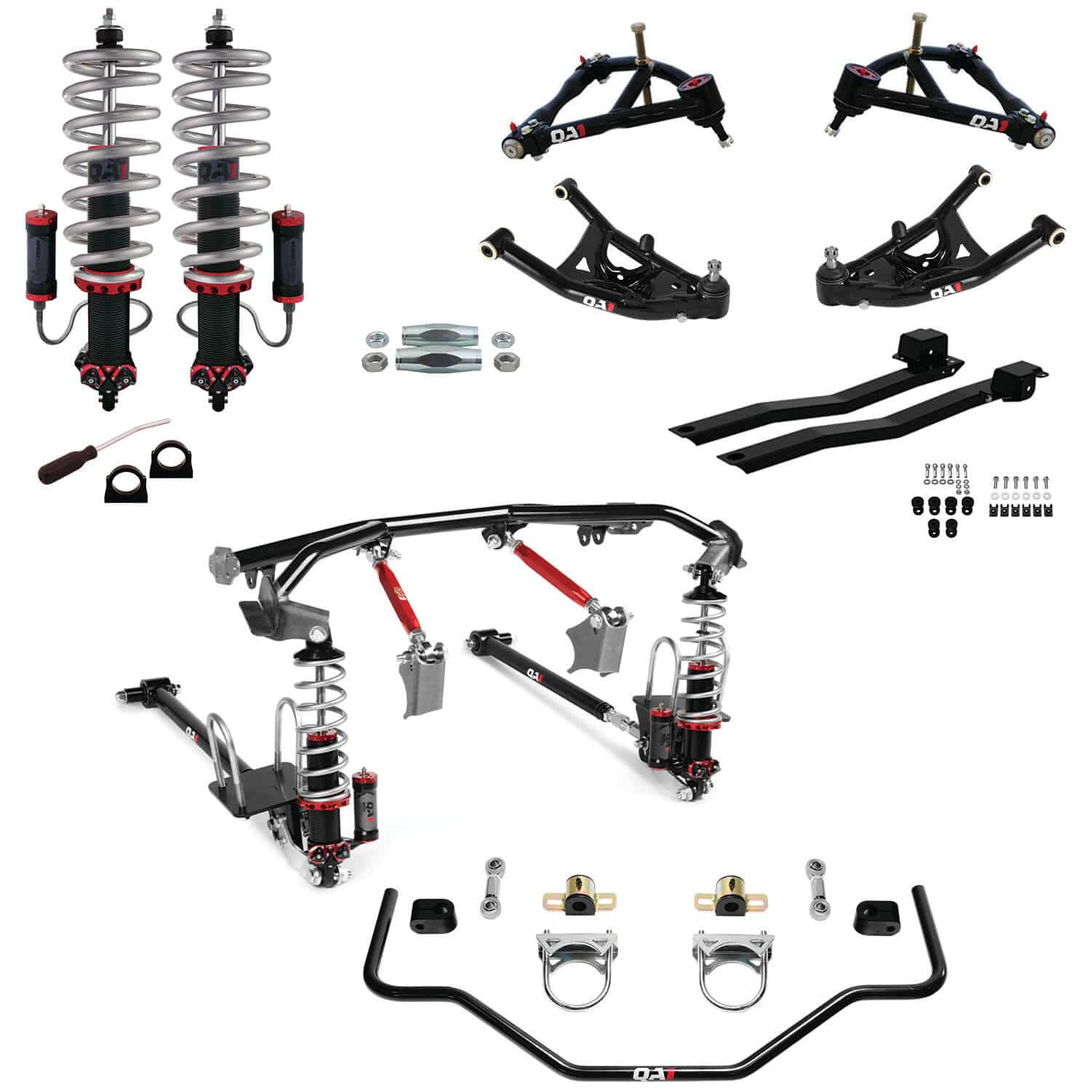 QA1 Level 3 Suspension Drag Kit - 1968 Chevrolet Chevy II DK43-GMX2