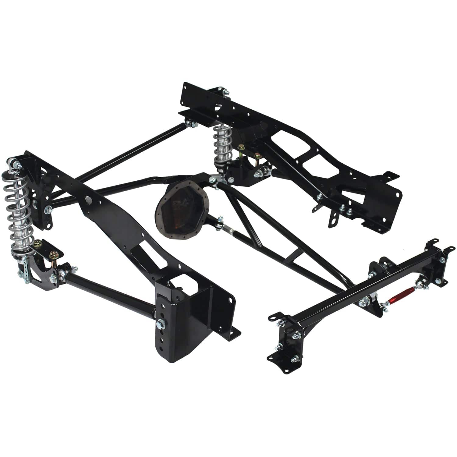 QA1 Rear Coilover Conversion Kit - Double Adjustable, Firm Ride, 250 lbs/in Rate - 1973-1986 Chevrolet C10 Suburban, GM 12 Bolt R231-250