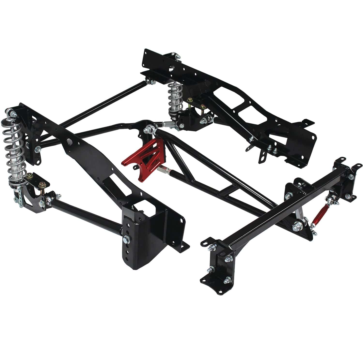 QA1 Rear Coilover Conversion Kit - Double Adjustable, Soft Ride, 170 lbs/in Rate - 1975-1986 Chevrolet C10, Ford 9 in. R232-170