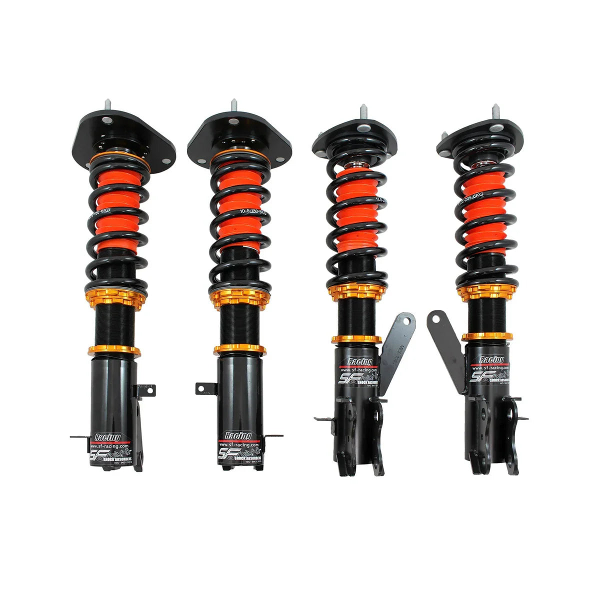 SF Racing Track Coilovers for 1987-1993 Daihatsu Charade (G100)