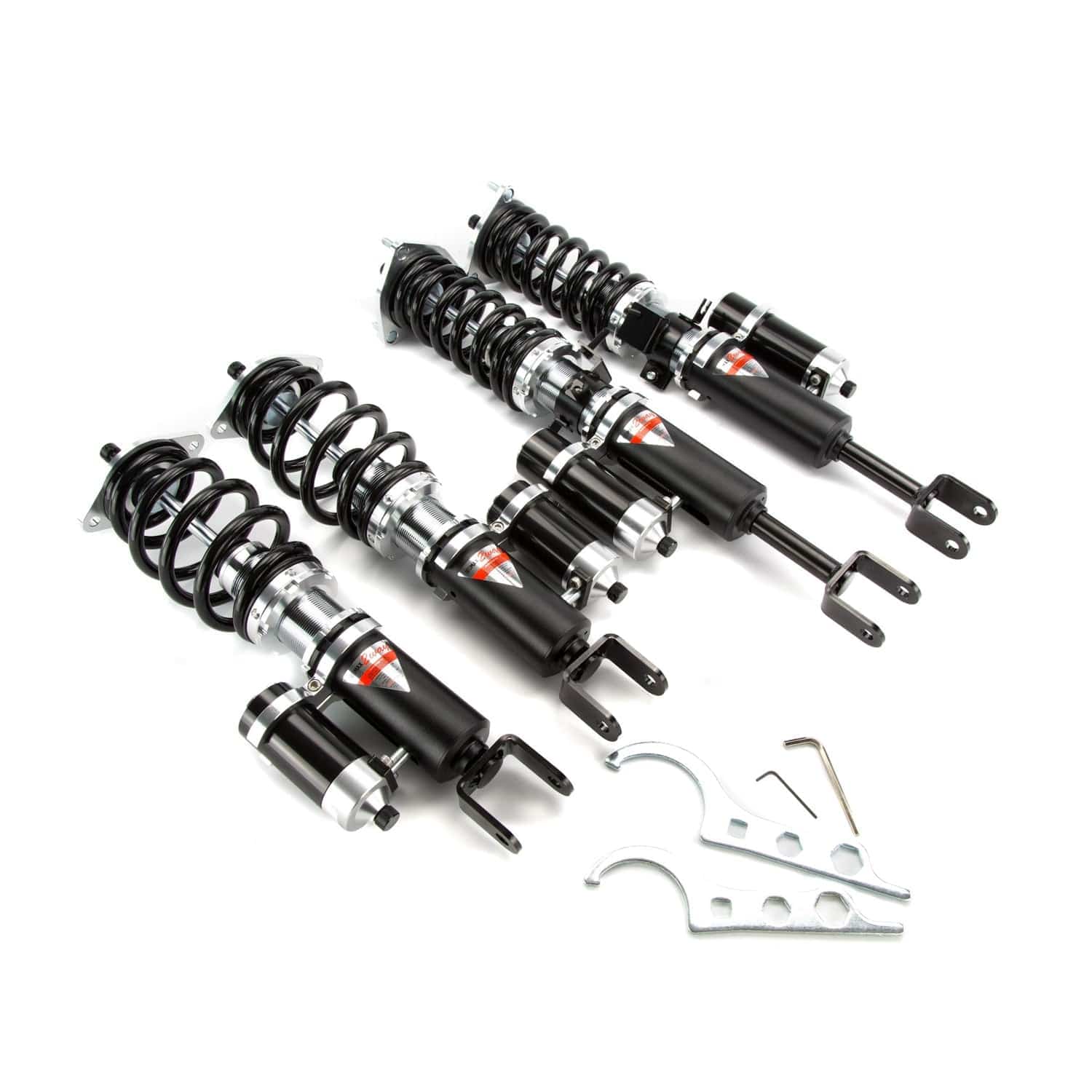 Silvers NEOMAX 2-Way Coilovers for 1992-1996 Honda Prelude FWD (BB1/BB4) SH1034-2W