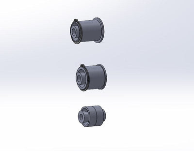 SPL Parts Front Lower Control Arm Bushing Kit - 2017-2020 Fiat 124 Spider (NF) SPL FLBK ND