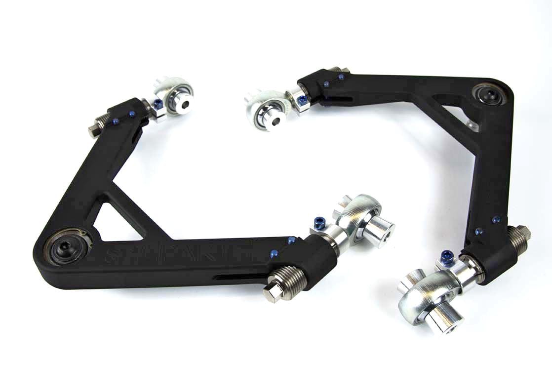 SPL Parts Front Upper Camber/Caster Arms - 2009-2020 Nissan 370Z (Z34) SPL FUA Z34