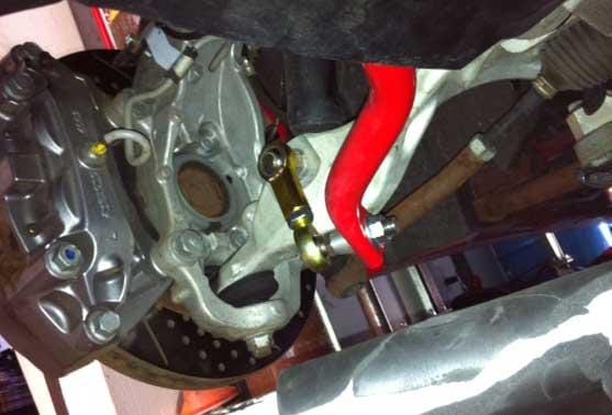 SPL Parts PRO Front End Links - 2007-2008 Infiniti G35 Sedan (V36) SPL FE Z34