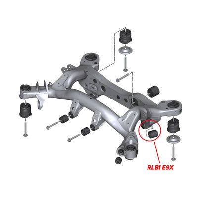 SPL Parts Rear Lower Control Arm Inner Bushing Kit - 2009-2011 BMW 328i (E90) SPL RLBI E9X