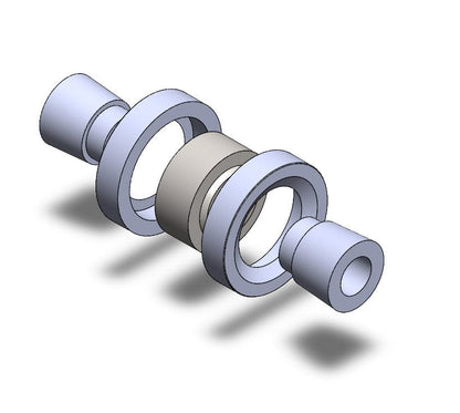 SPL Parts Rear Spherical Lower Control Arm Bushing Set - 2017-2023 BMW 440i Gran Coupe (F36) SPL RLCB E9X