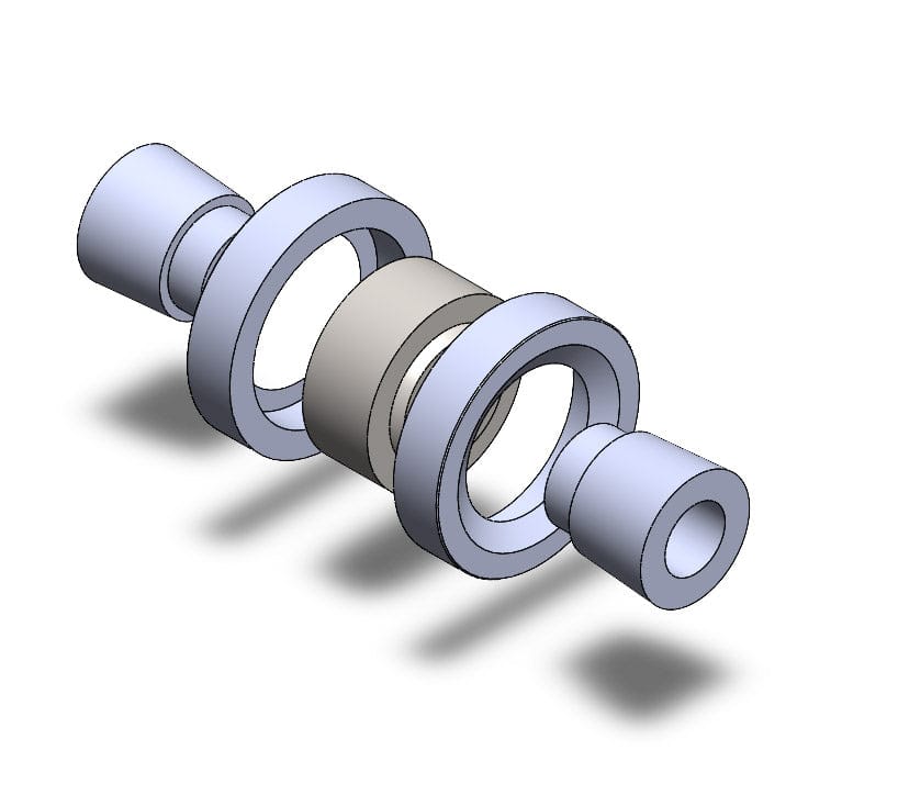 SPL Parts Rear Spherical Lower Control Arm Bushing Set - 2017-2023 BMW 440i Gran Coupe (F36) SPL RLCB E9X