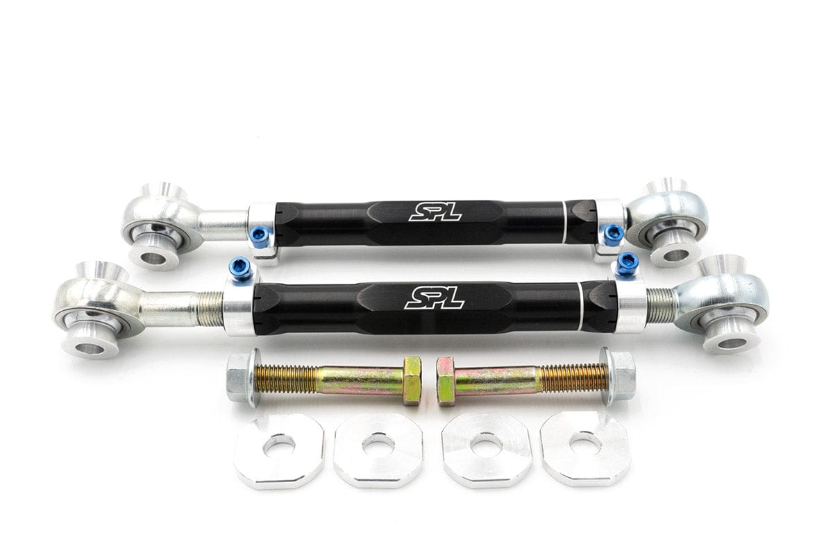 SPL Parts Rear Toe Arms with Eccentric Lockout Kit - 2009-2016 Audi S5 (B8) SPL RTAEL B8