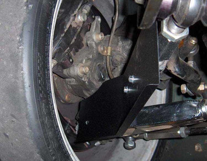 SPL Parts Tension Rod Brake Air Deflectors - 1993-1998 Nissan Skyline (R33) SPL TR BD