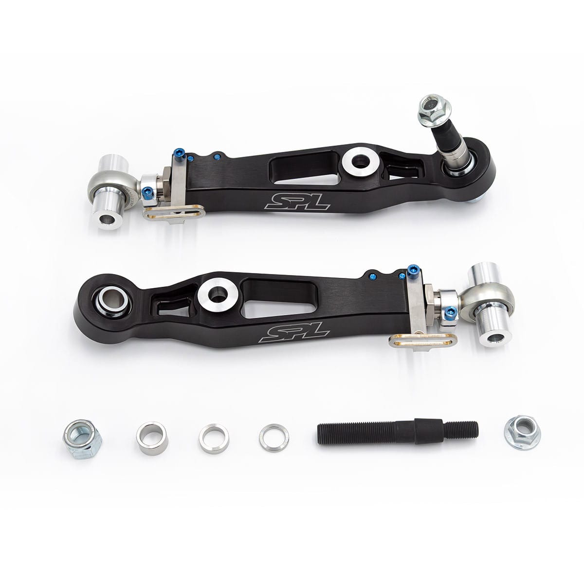 SPL Parts Titanium Front Lower Control Arms - 2005-2012 Porsche 911 (997) SPL LCA 996 V2