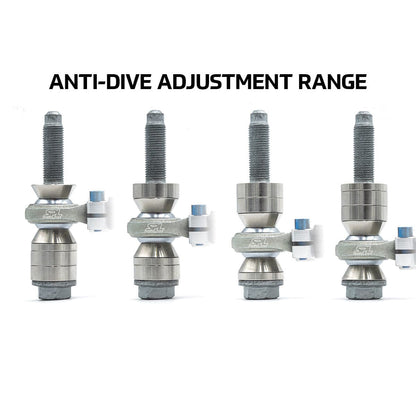 SPL Parts Titanium Front Lower Control Arms - 2013-2016 Scion FR-S (ZN6) SPL FLCA FRS