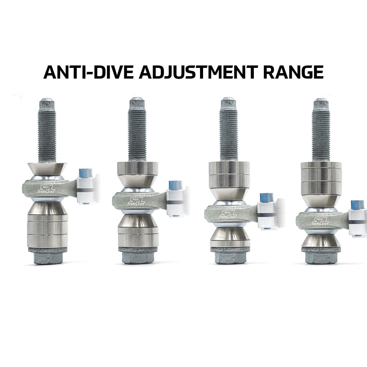 SPL Parts Titanium Front Lower Control Arms - 2013-2020 Subaru BRZ (ZC6) SPL FLCA FRS