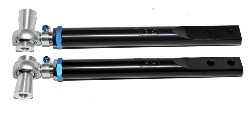 SPL Parts Titanium Series Front Tension Rods with Offset Spacers - 1999-2002 Nissan Skyline (R34) SPL TRO S13