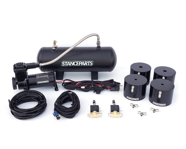 stanceparts エアカップ　シャフト22mm Stanceparts Universal Air Cup Kit - Front & Rear – SPRINGRATES®