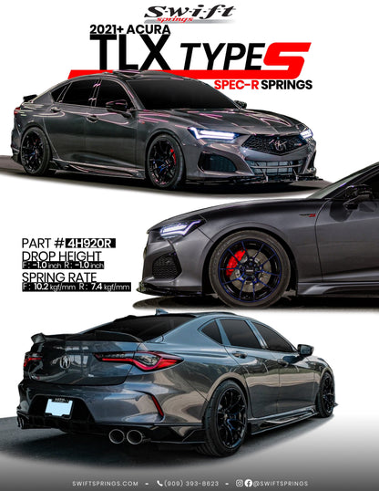 Swift Spec-R Lowering Springs for 2021+ Acura TLX Type S 4H920R