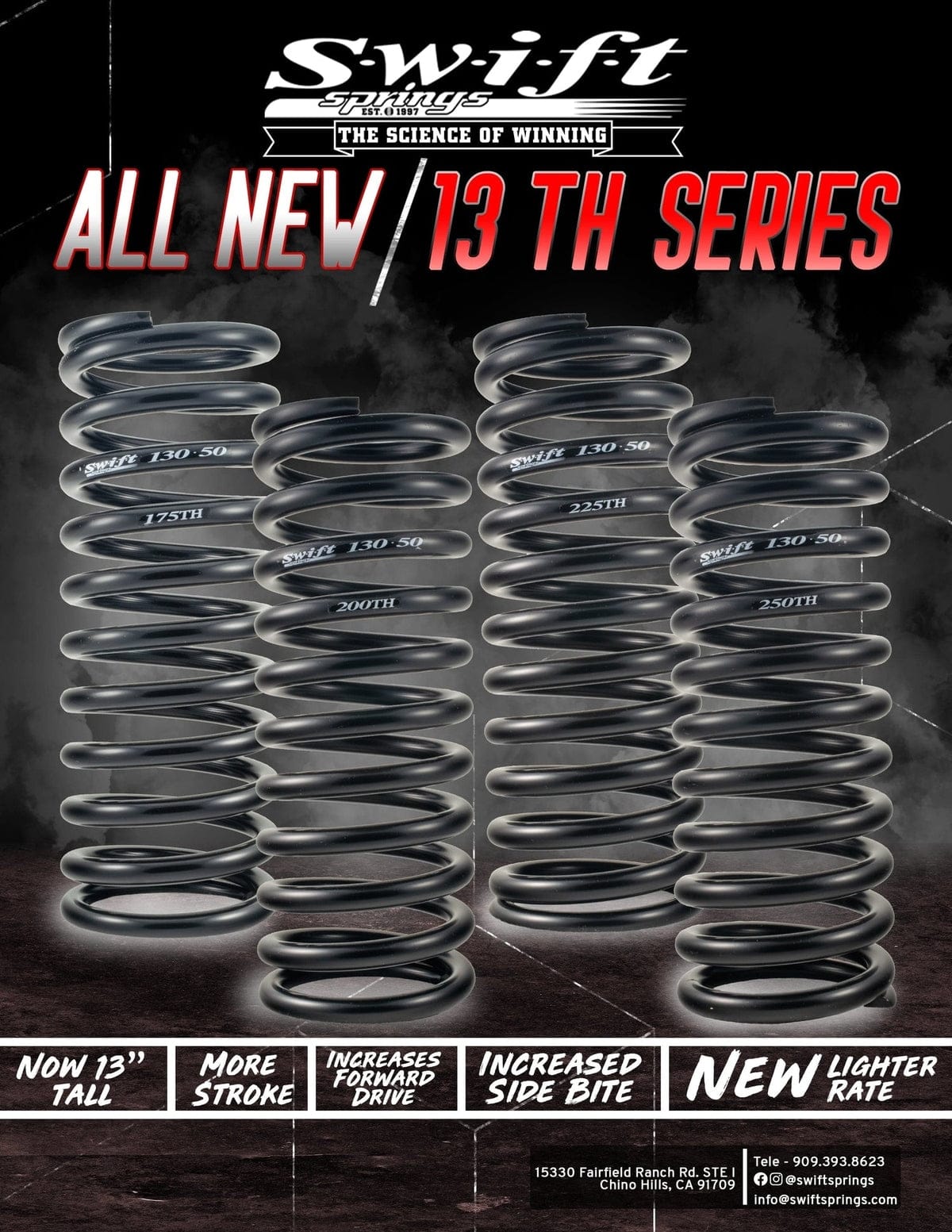 Swift Springs Standard Conventional Tight Helix Spring - OD: 5