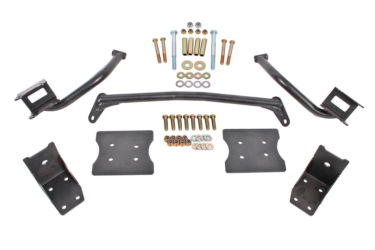 BMR Suspension Torque Box Reinforcement Plate Kit for 1979-1993 Ford Mustang