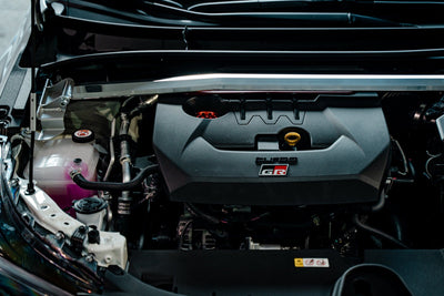 TOM'S Racing Upper Performance Rod Front for 2019+ Toyota Corolla Hatchback (E210) TMS-53680-TZE21
