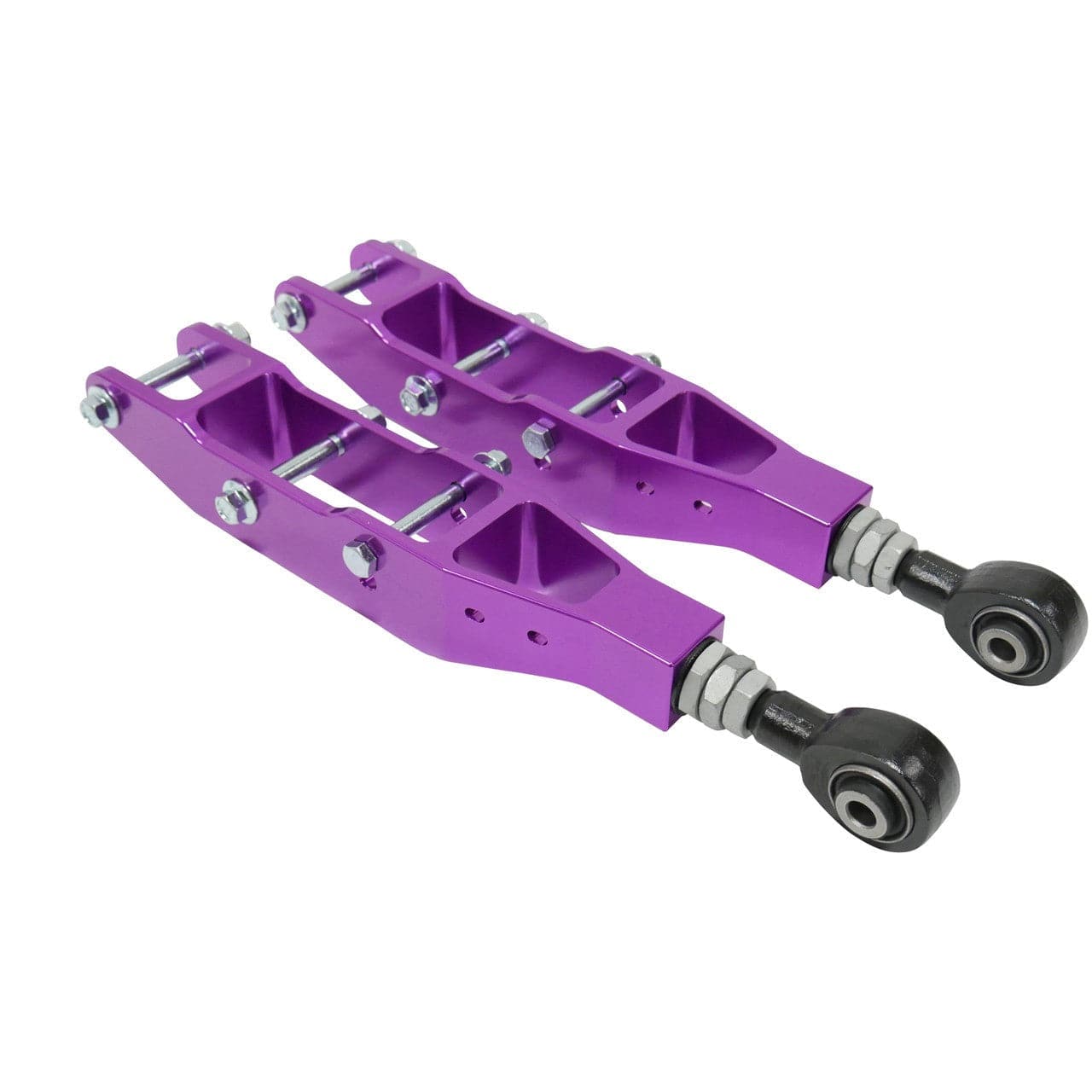 TruHart Adjustable Rear Lower Control Arms (Anodized Purple) for 2010-2025 Subaru Legacy (BR/BS) TH-S108-PU