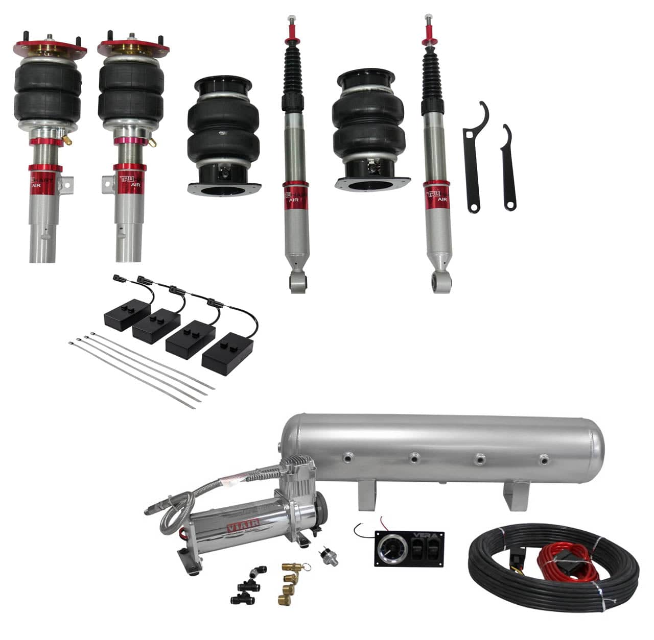 TruHart AirPlus Air Struts & ADS Modules w/ VERA Essential Management for 2023-2024 Acura Integra (DE4) TH-H1016-M+TH-MM01