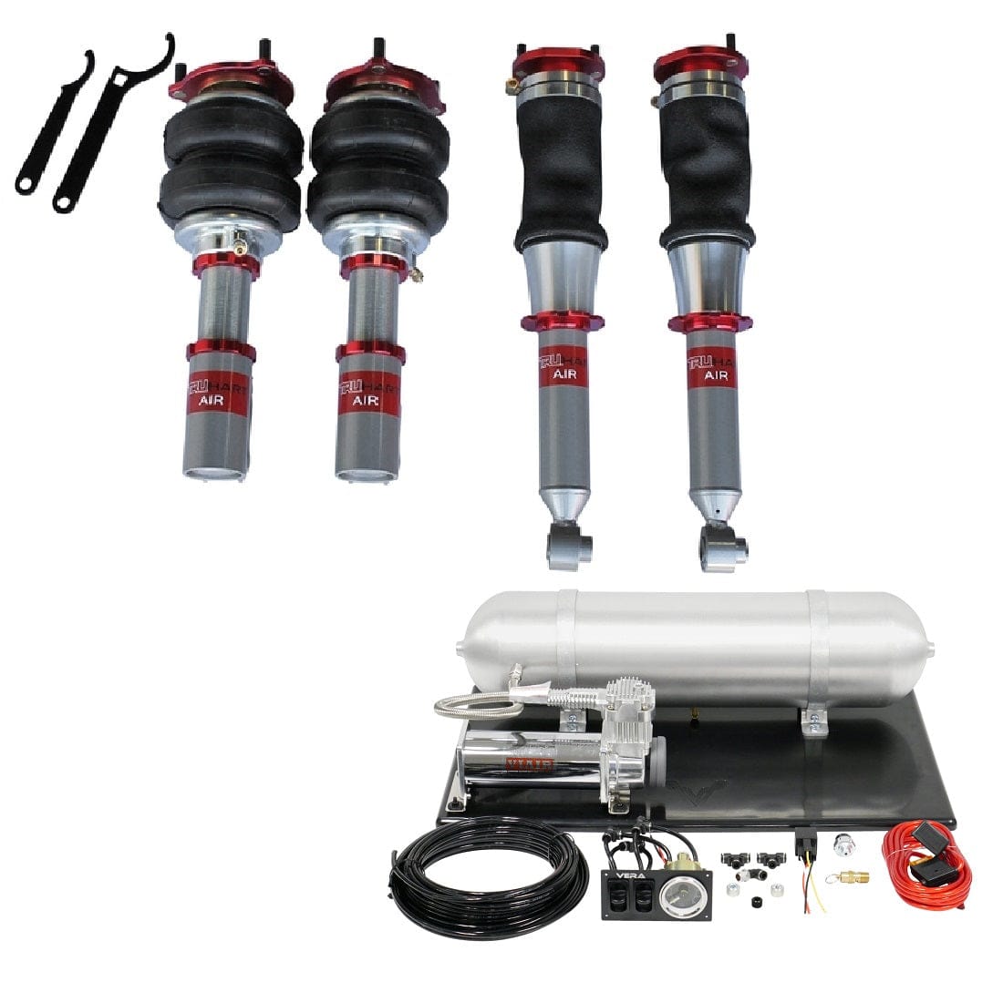 TruHart AirPlus Air Struts w/ VERA Basic Management for 1989-1994 Nissan 240SX (S13) TH-N1001+TH-MM03